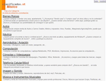 Tablet Screenshot of mx.clasificados.st