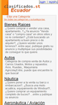 Mobile Screenshot of ec.clasificados.st
