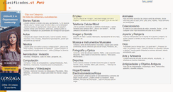 Desktop Screenshot of pe.clasificados.st
