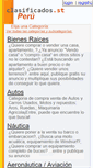 Mobile Screenshot of pe.clasificados.st