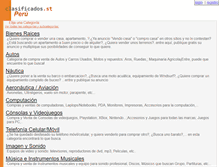 Tablet Screenshot of pe.clasificados.st