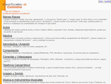 Tablet Screenshot of co.clasificados.st