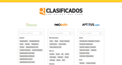 Desktop Screenshot of clasificados.pe