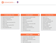 Tablet Screenshot of cr.clasificados.com